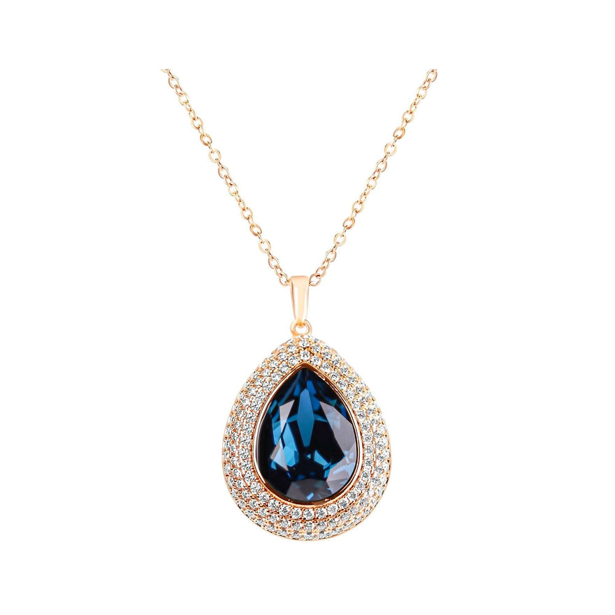 Mėlynas Swarovski vėrinys